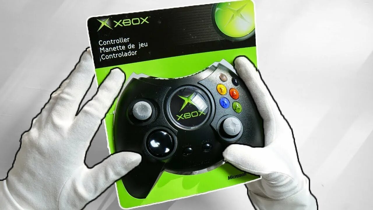 Можно ли xbox. Xbox 360 Gamepad Дюк. Xbox Original 2001 Unboxing. Xbox og Duke Controller. Сони хбокс ориджинал.