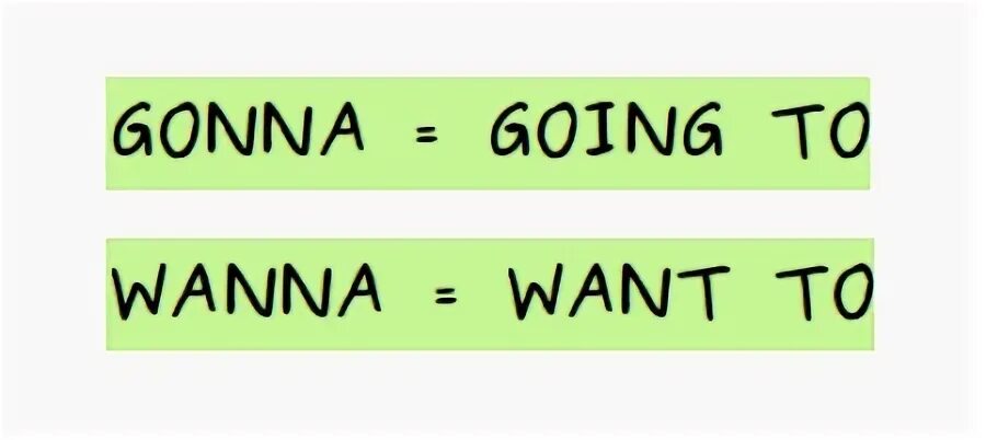 Gonna wanna. Wanna gonna gotta. Wanna и gonna в английском. Сокращения wanna gonna. Wanna это