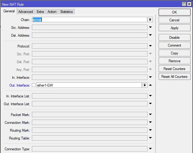 Out interface
