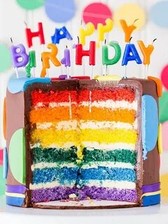 Colorful birthday