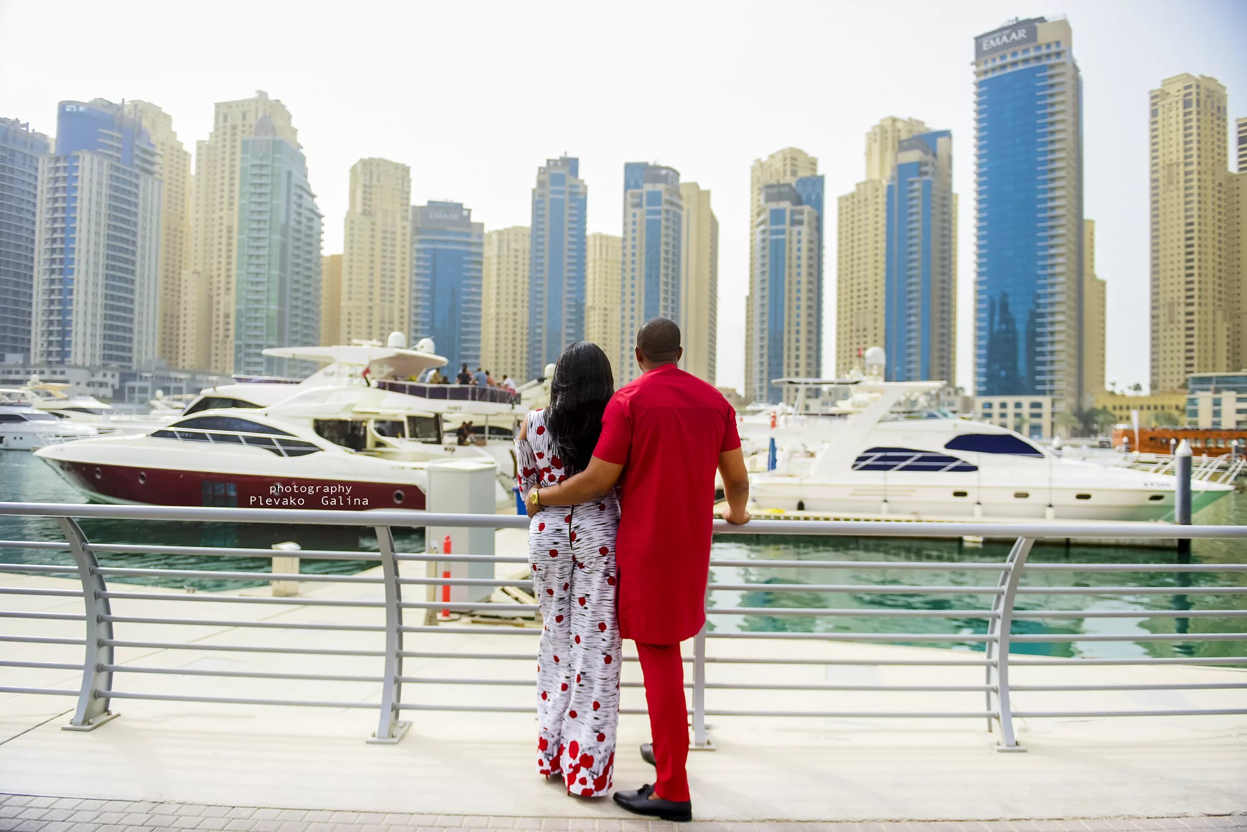 Туристы в Дубае.