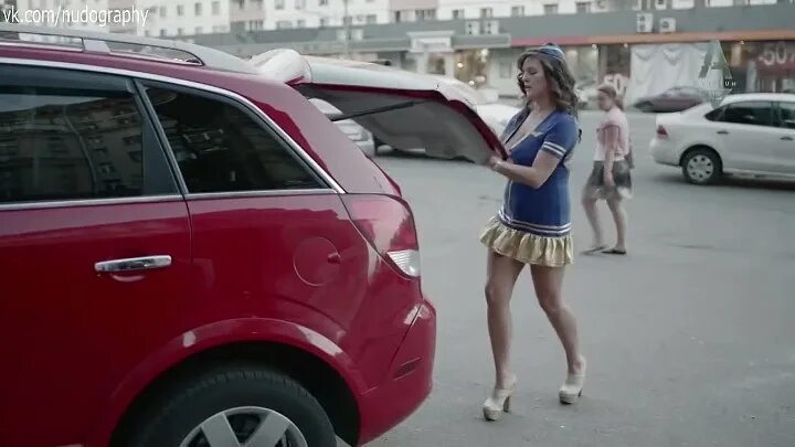 Мария Шумакова В Костюме Стюардессы – Сладкая Жизнь (2014)