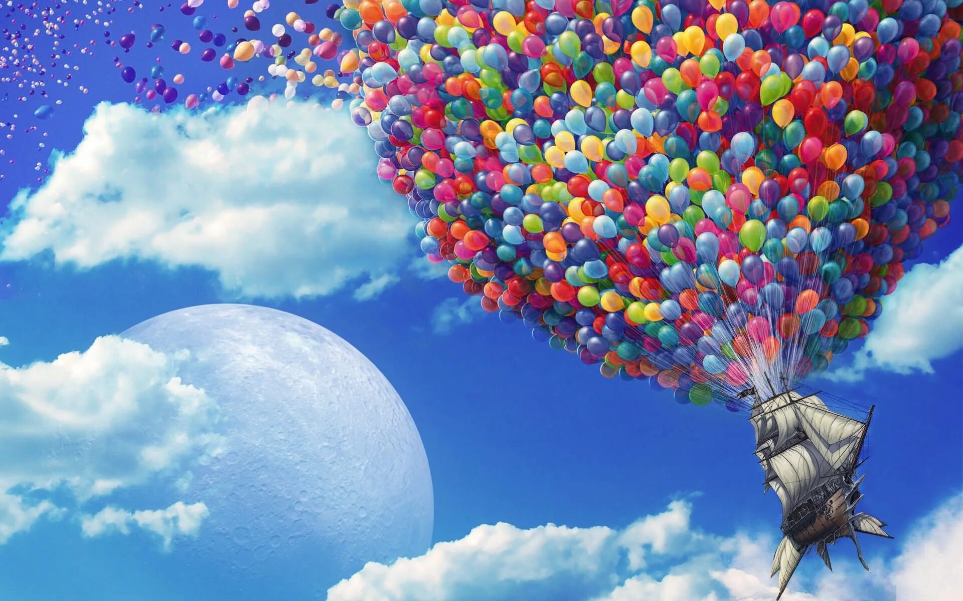 Воздушные шары. Воздушный шар в небе. Шарики в небе. Воздушные шарики в небе.