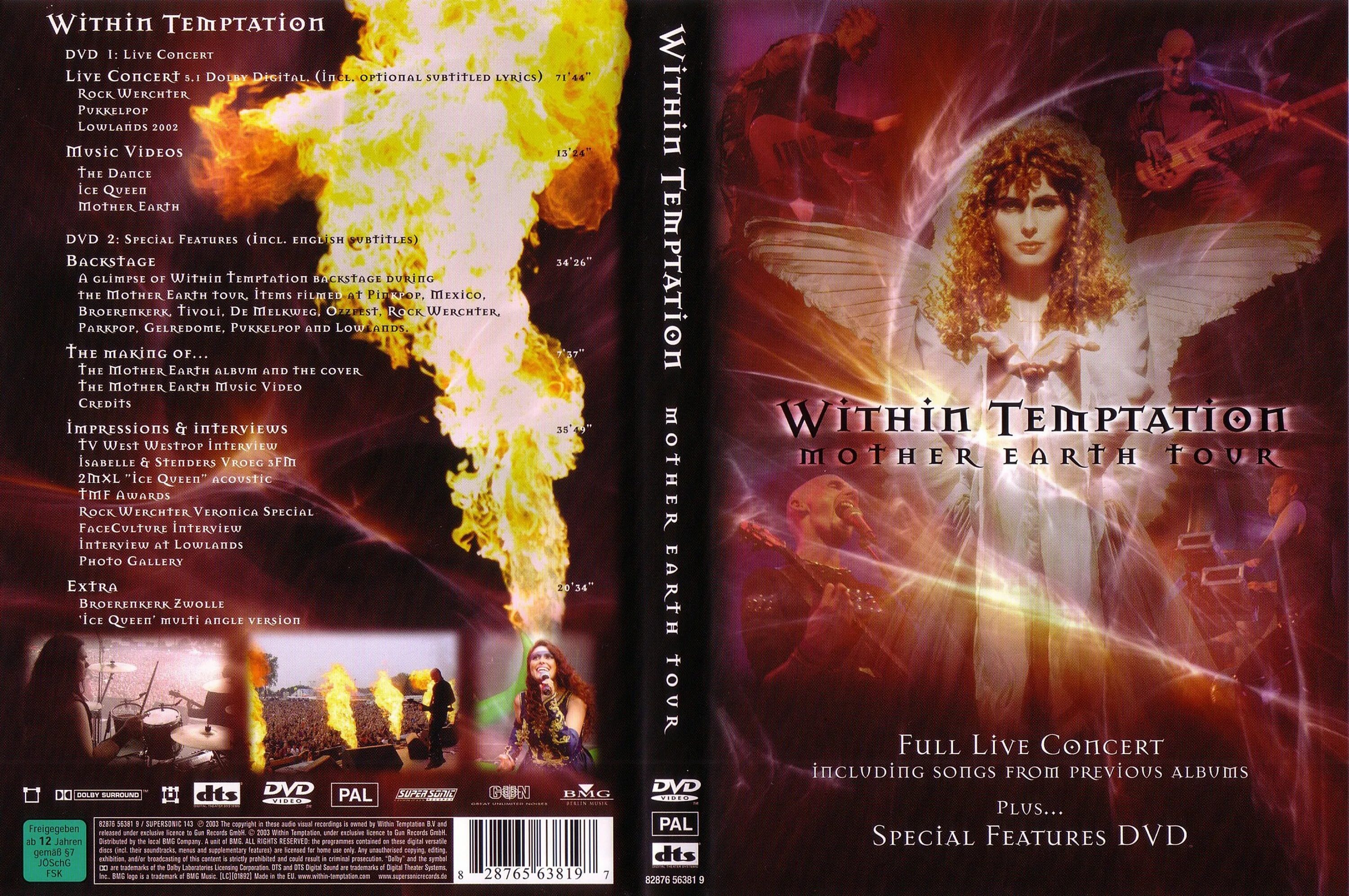 Within temptation тексты. 2002_within temptation - mother earth. within temptation 2000. within temptation обложки. the silent force tour within temptation dvd.