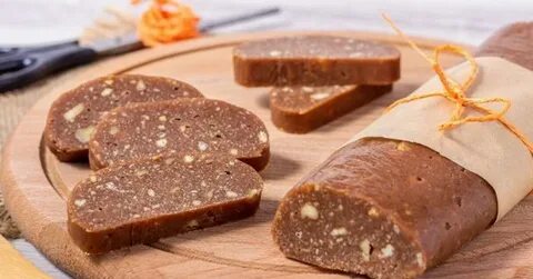 Как приготовить домашнюю колбасу из печенья