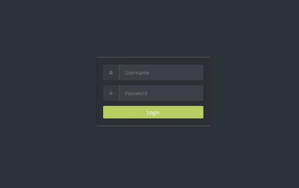 Форма входа css. Форма входа css