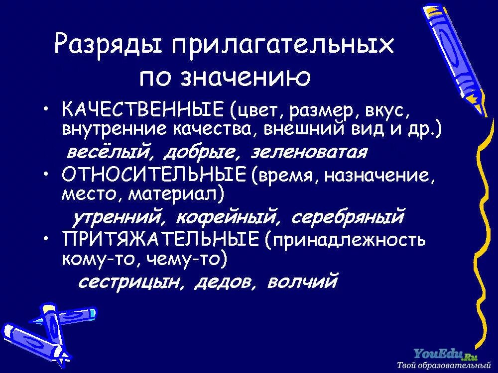 Определение разряда прилагательных 6 класс. Разряды имени прилагательного 4 класс. разряды прилагательных по значению. качественные прилагательные. разряды прилагательных относительные.