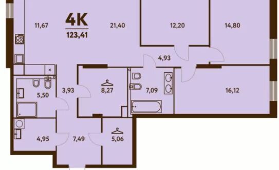 4 комнатные квартиры пермь