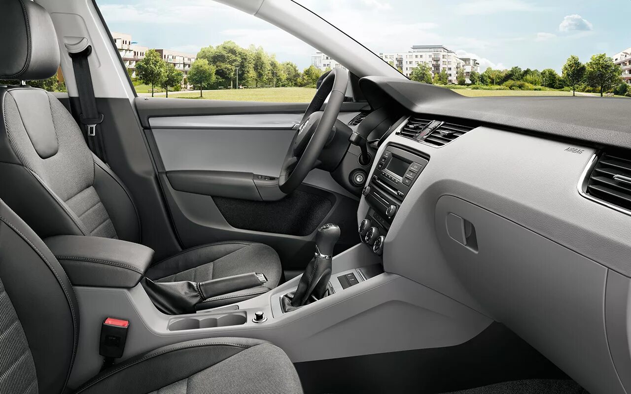 Skoda Octavia 2013 Interior. Школа актавиа серая салон. Шкода максимальная комплектация