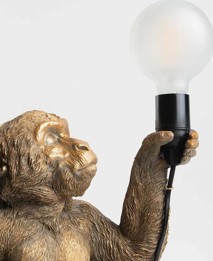 Обезьяна с лампочкой. Подвесной светильник seletti monkey. Обезьяна селетти. Настольная лампа горилла. Подвесной светильник seletti monkey.