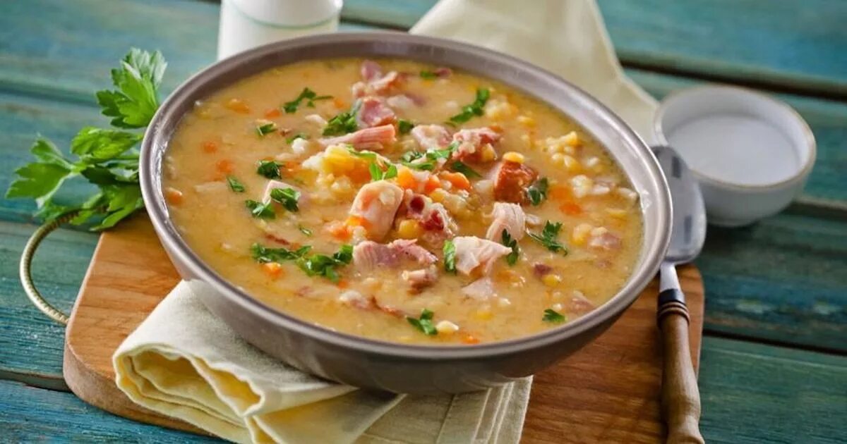 Гороховый с мясом