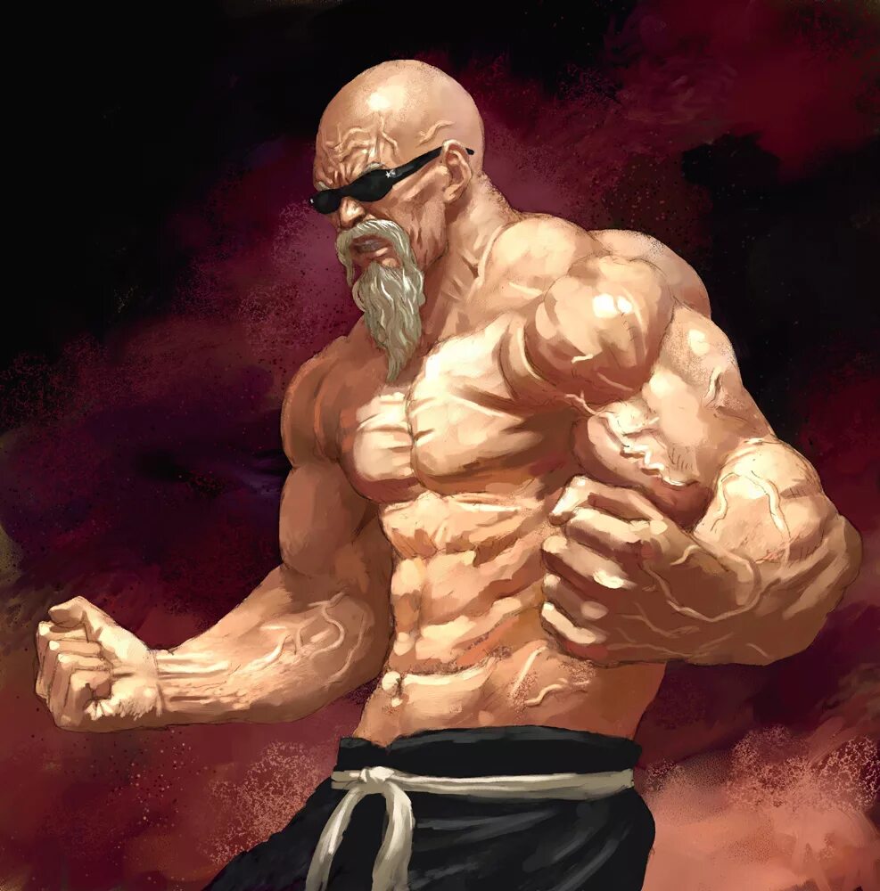 Сильный дед