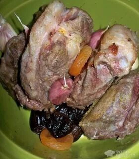 Баранина с овощами в рукаве