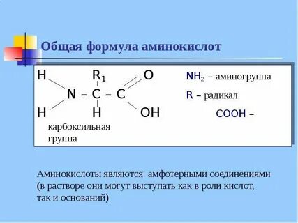 Радикалы аминов