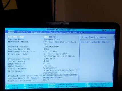 Pavilion bios