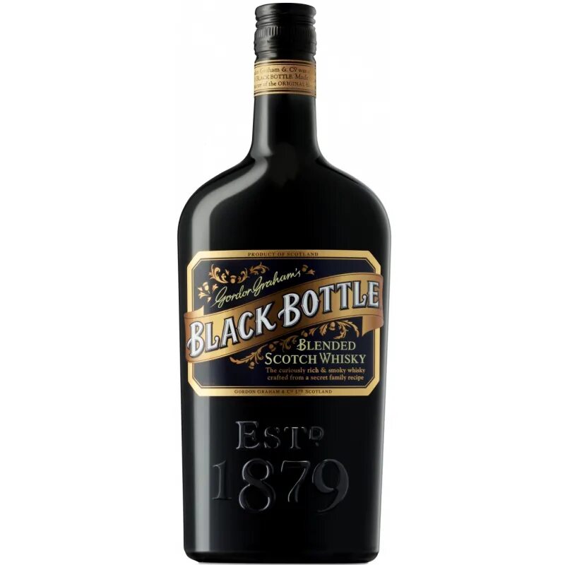 Виски Блэк Боттл. Виски Black Bottle, 0.7 л. 5 бутылок виски