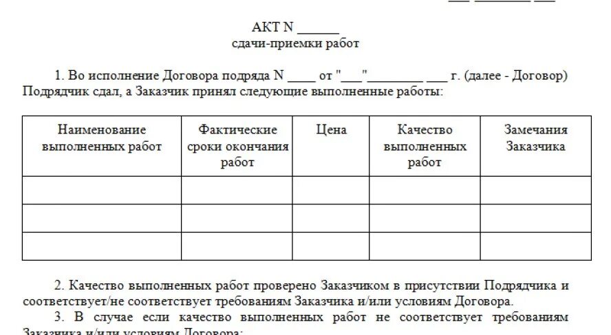 Как заполнить акт сдачи-приемки выполненных работ образец. Акт приема передачи выполненных работ. Акт сдачи-приемки выполненных работ образец заполненный. Бланк акт приема-сдачи выполненных работ. Результаты выполненных работ по контракту