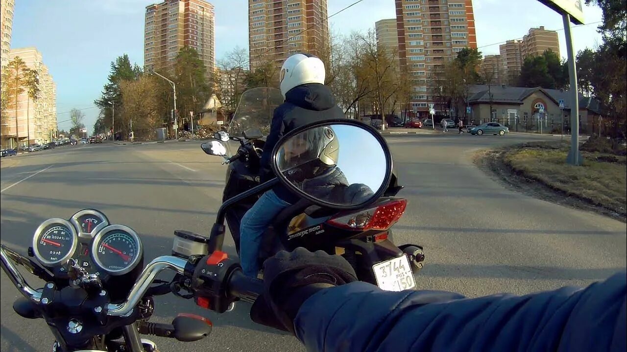 Как пройти обкатку на мопеде