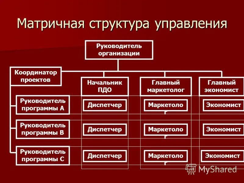 Виды органов управления. Матричная структура управления. Матричная организационная структура управления предприятием. Матричная организационная структура управления примеры организаций. Матричный Тип организационной структуры.