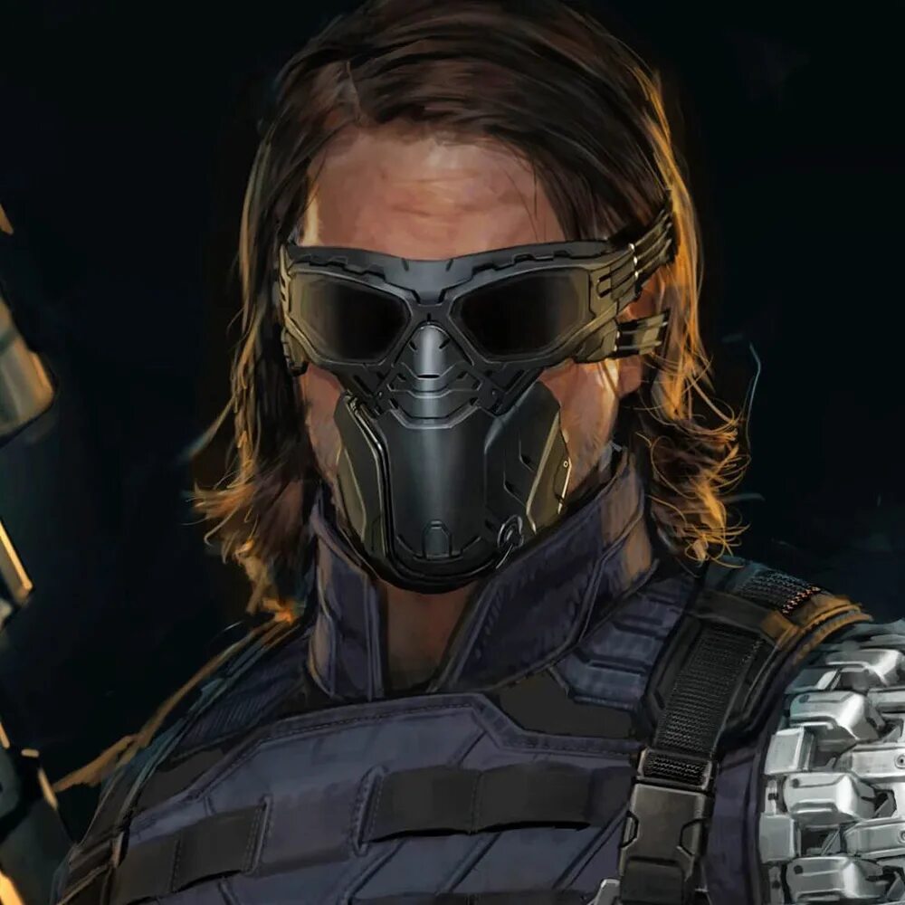 Маска и очки зимнего солдата. Баки барнс зимний солдат арт. Баки барнс в маске. Зимний солдат в маске. Зимний солдат в маске.