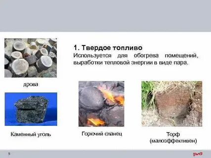Природное твердое топливо
