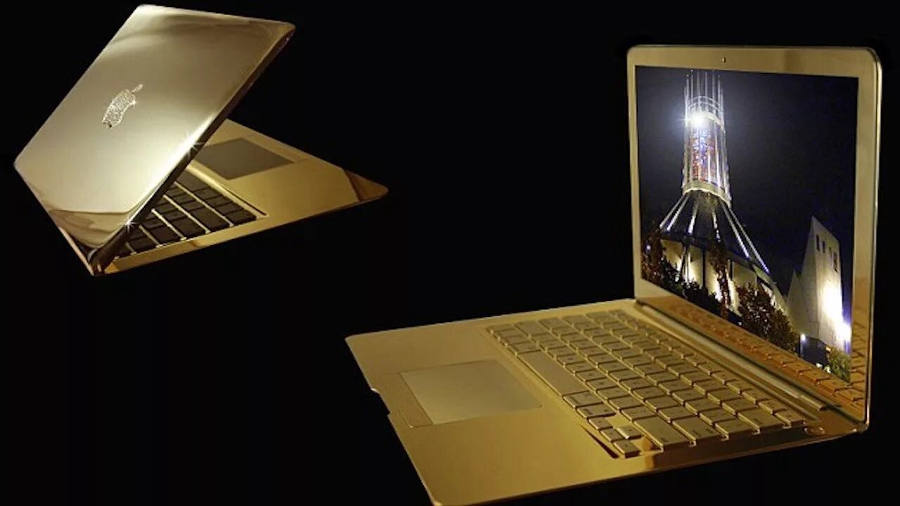 Самый дорогой ноутбук. Самый дорогой ноутбук Apple. Золотистый ноутбук. Эппл ноутбук самый дорогой.