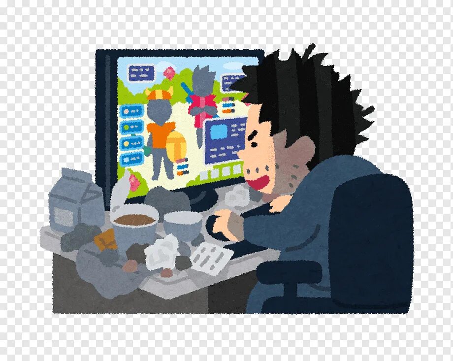 Computer games addiction