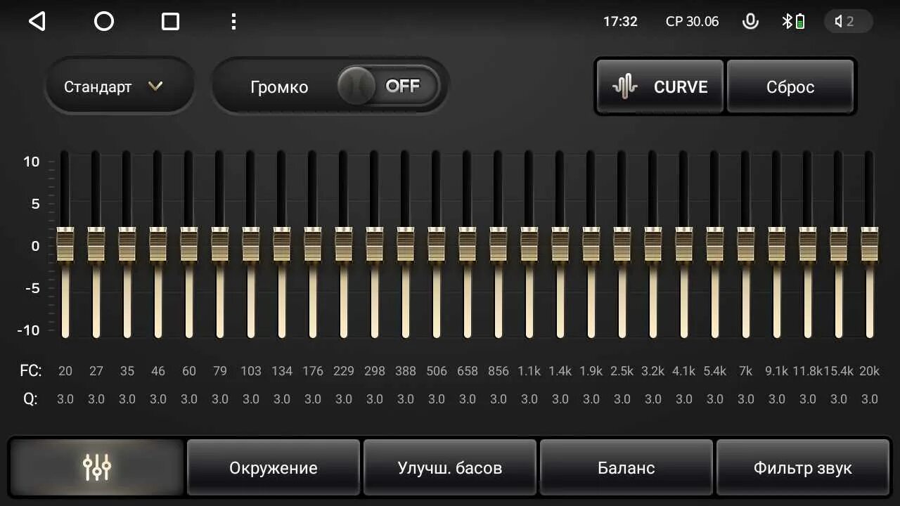Настройки звука на андроид магнитоле. 32 Полосный эквалайзер для андроид магнитолы. Teyes cc3 эквалайзер. Эквалайзер для магнитолы Teyes cc2l. 16 Полосный эквалайзер магнитола Zenith.