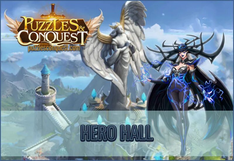 Hall of heroes. Игра Puzzles Conquest. Персонажи игры Puzzle Conquest. Puzzles Conquest герои. Саурнезия Puzzles and Conquest.