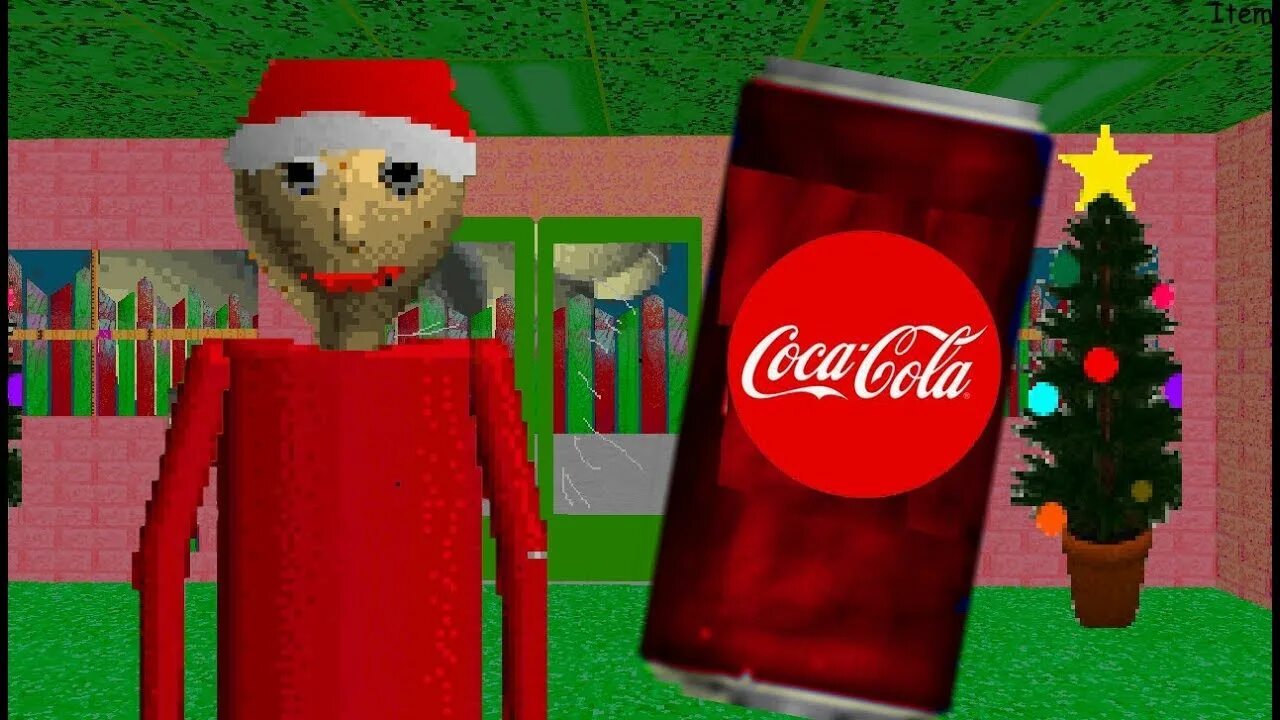 Baldi в новогодней. Baldi в новогодней. Новогодний балди. Новый год балди. 4.