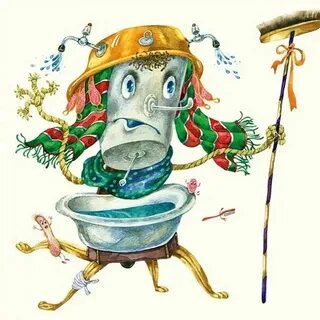 Картинки к сказке мойдодыр