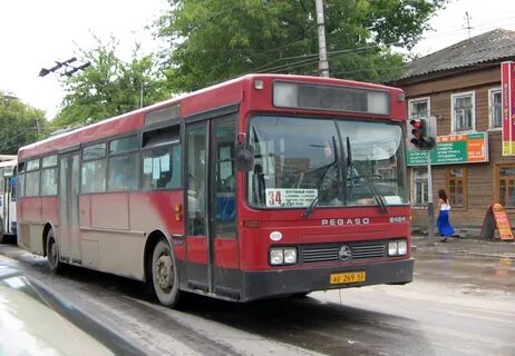 Пегас автобус на маршруте