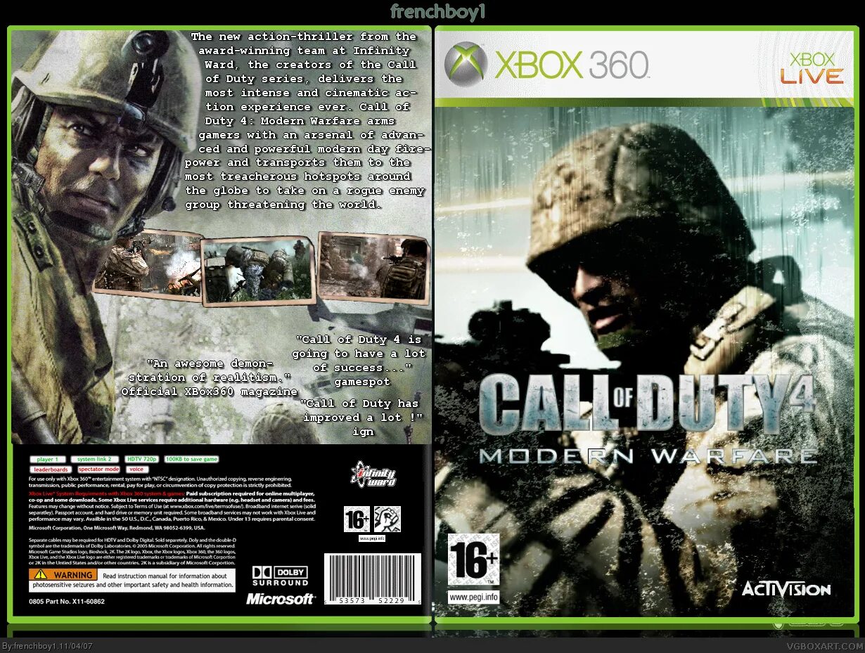 Xbox series s call of duty. Call of Duty 3 Xbox 360 диск. Диск Cod 4 MW Xbox 360. Call of Duty 4 Xbox 360 диск. Обложка Call of Duty Modern Warfare xbox360.