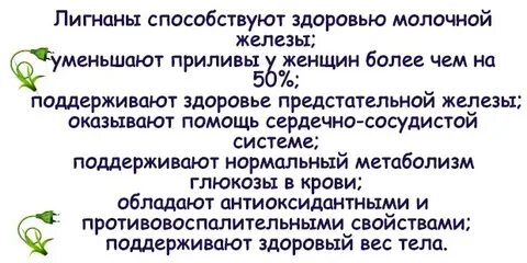 Фитоэстрогены на основе лигнанов