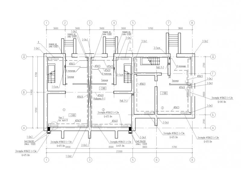 Стояк на плане. Схема системы отопления подвал. Разводка системы отопления чертеж. Однотрубная система отопления подвал план. Схема отопления трехэтажного здания.