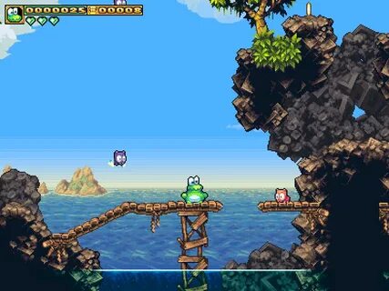 Старая игра лягушка