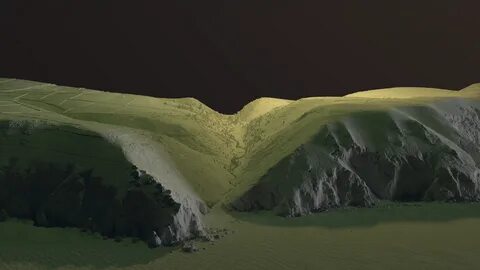 Ландшафт в блендер