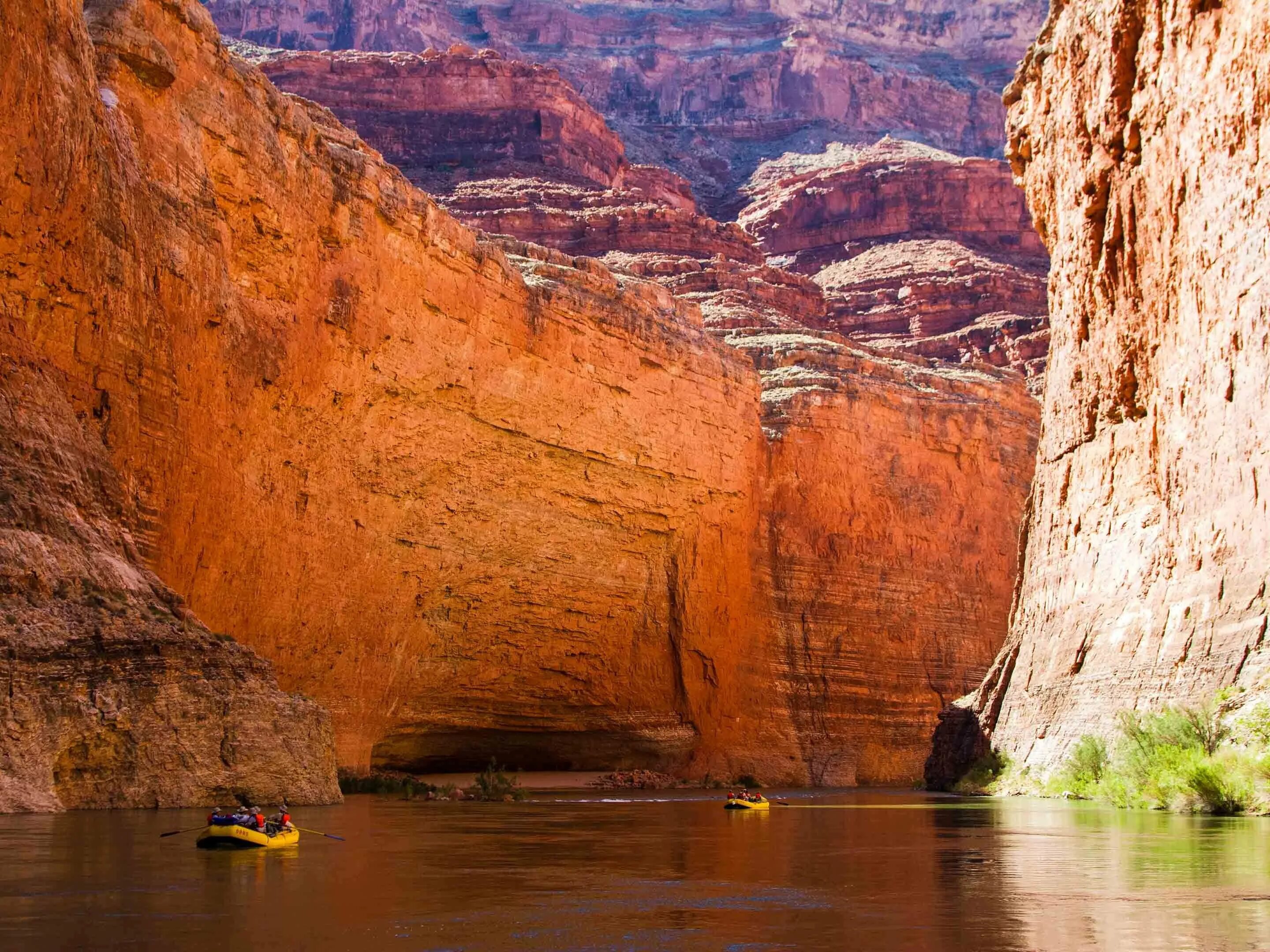 Grand-Canyon - Гранд-каньон (большой каньон). Гранд каньон и река Колорадо. Гранд-каньон национальный парк река Колорадо. Большой каньон реки Колорадо США. Фотография каньона