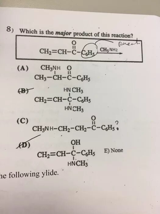 C6h5-c(ch3)=ch2. +H2=c6h5-ch2-ch3. Ch2=Ch-Ch(c2h5)-ch2-Ch(ch3)-ch2-ch2-ch2. Ch3 c c ch2 ch3. Ch3 ch ch3 c h 0