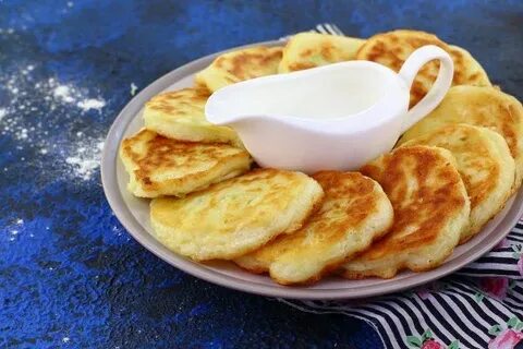 Пышные оладьи с капустой