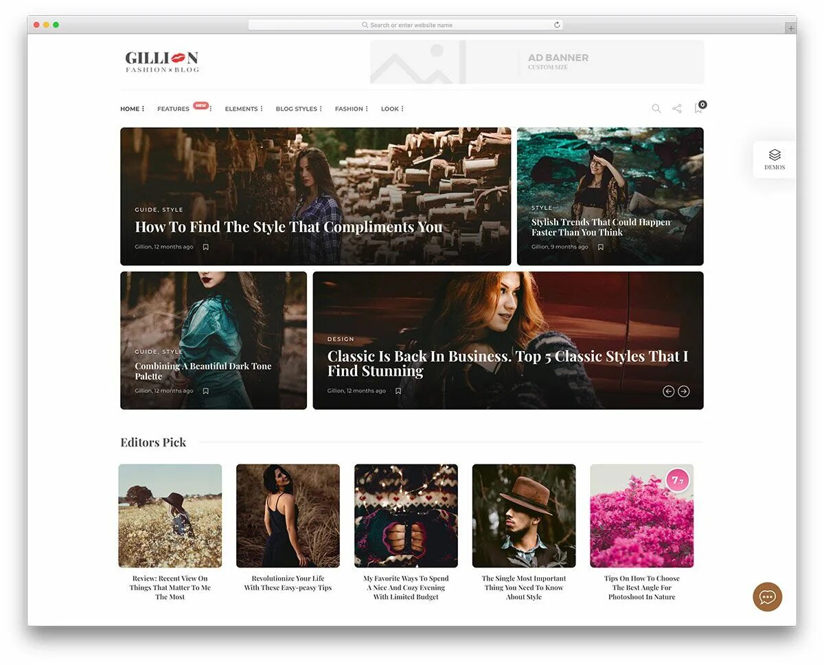 Themes blogs