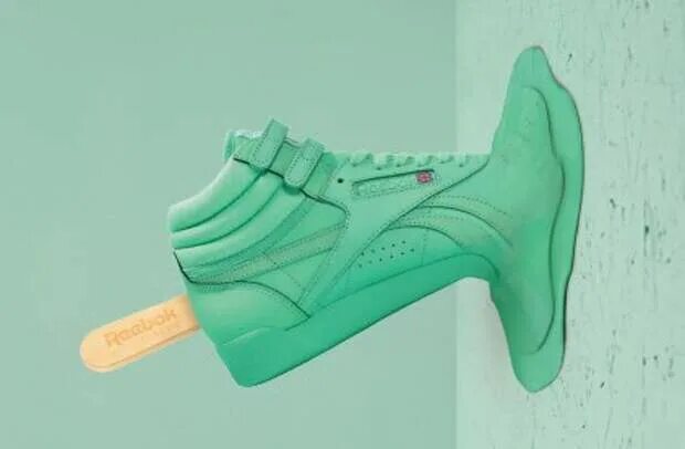 Creative 13. Кроссовки рибок мороженое. Необычная форма кроссовок. Reebok кроссовки мороженое. Фигурное мороженое.