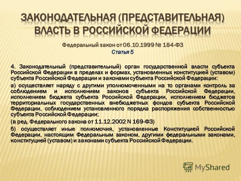 Распоряжение собственностью субъекта рф. Представительный и законодательный орган Российской Федерации. Представительные органы государственной власти РФ. Представительные органы власти субъектов РФ. Представительный орган власти в РФ это.