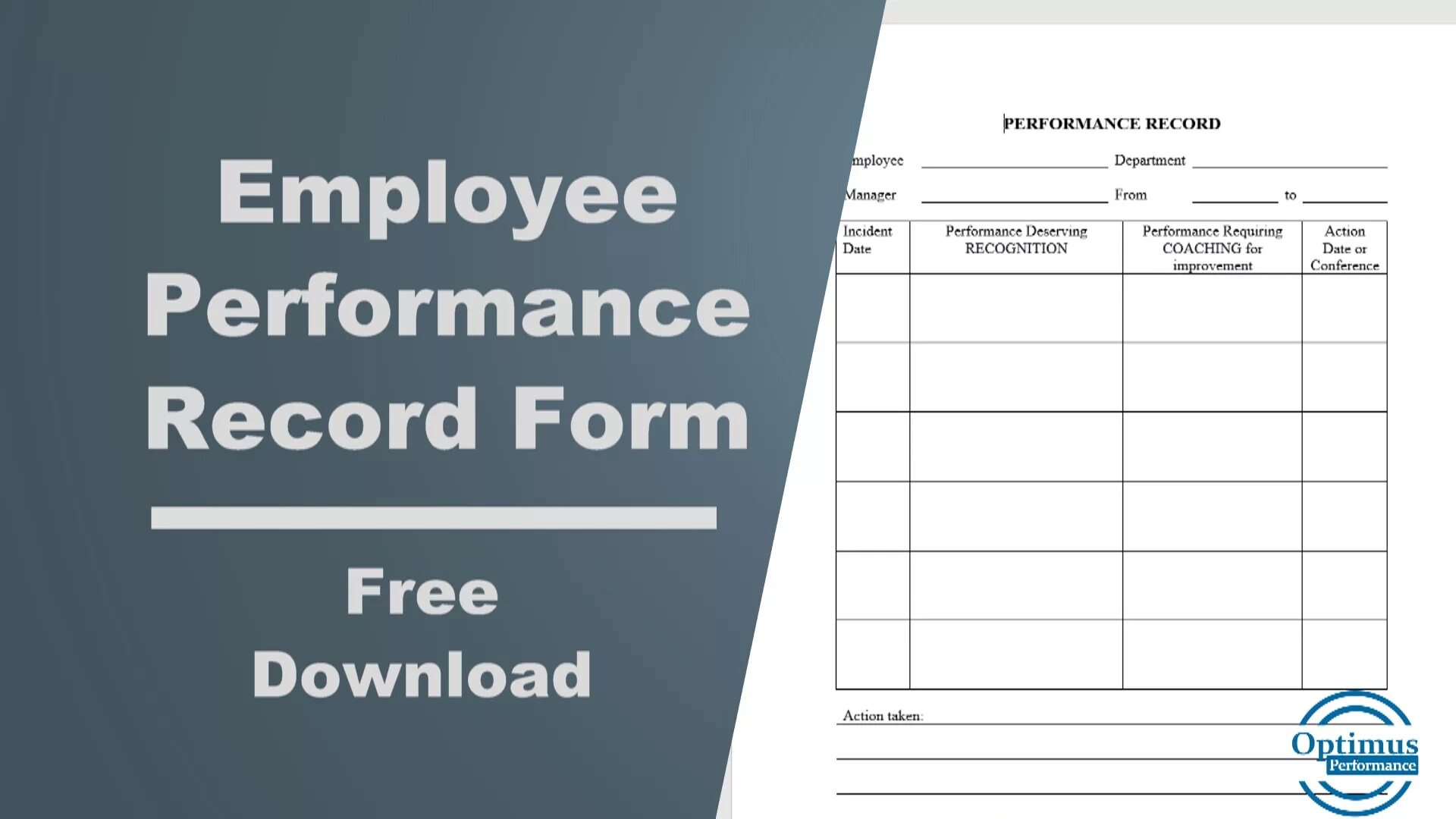 Record form. Рекомендовано free form. employment record book template.