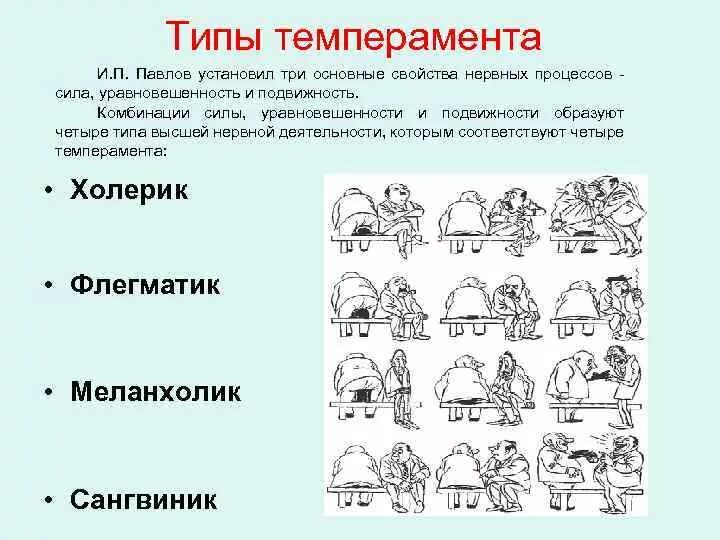 Павлов 4 типа темперамента. Типов темперамента в классификации Гиппократа. Типы темперамента Павлов схема. Типы личности в психологии холерик сангвиник. Типах темперамента и п павлова