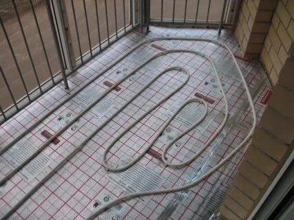 Сделать теплый пол на балконе своими руками