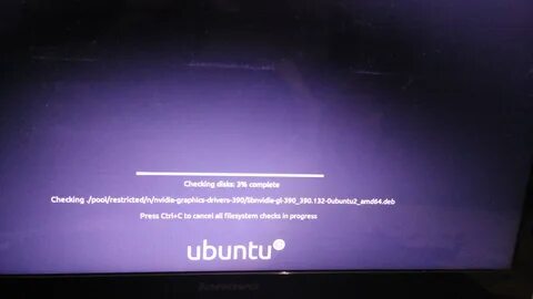 Linux черный экран