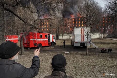 Пожар на октябрьской