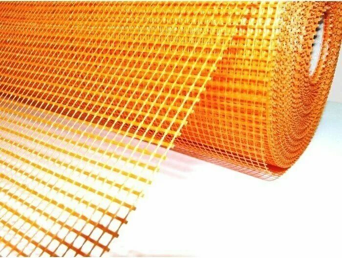 сетка армир стеклотканевая. м. сетка армирующая щелочестойкая крепикс, 10х10 мм, 1х50 м, 80 гр/м2. сетка штукатурная мастер (5*5 160/2000) 50м2/рул. кв.