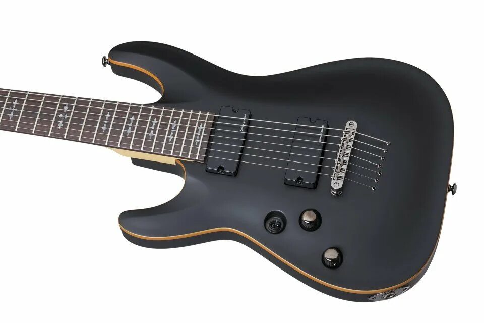 Schecter. Schecter demon-6 fr absn. left handed 7-string schecter. schecter demon 7 duncan designed. 7-string schecter left handed 1980.